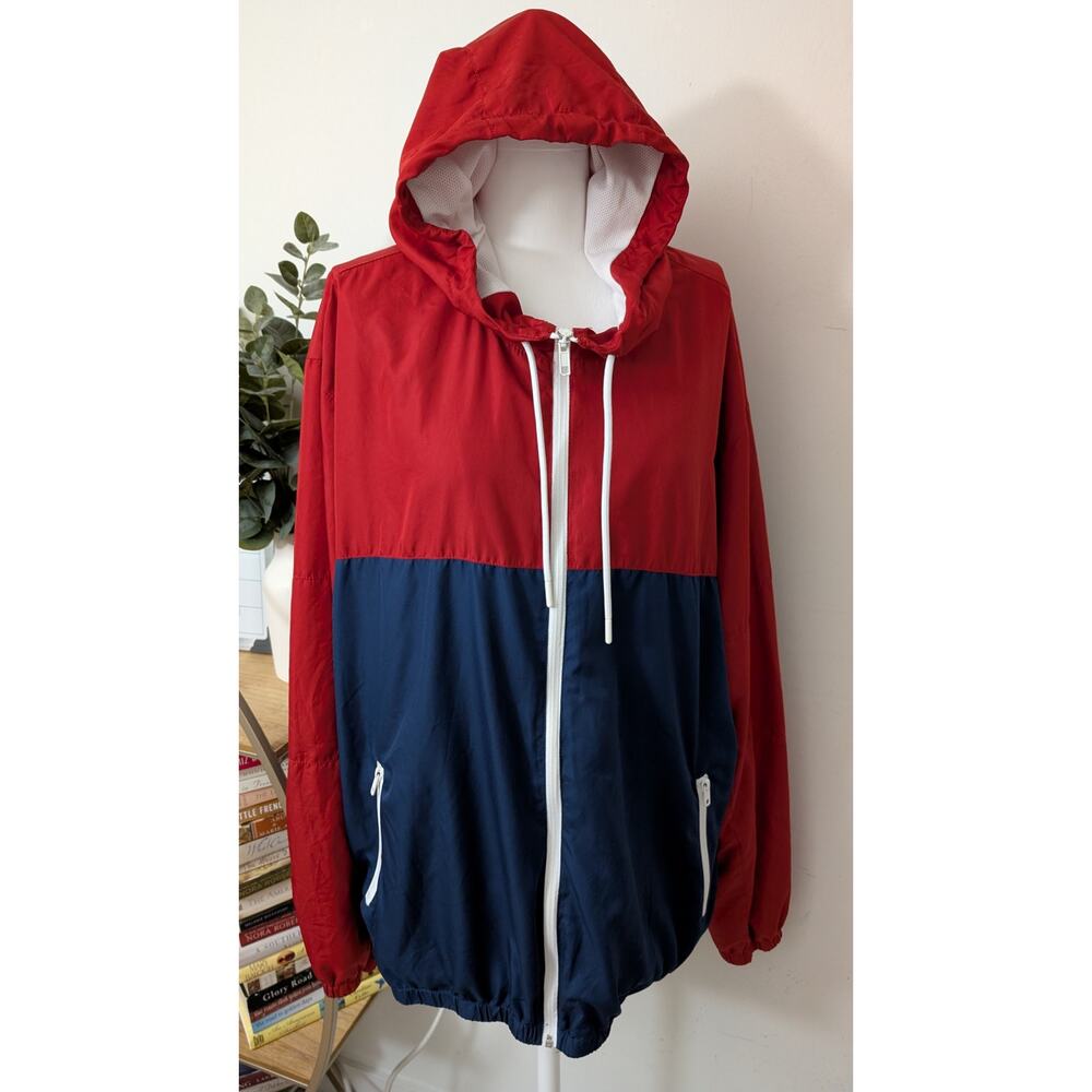 vintage divided h&m windbreaker jacket